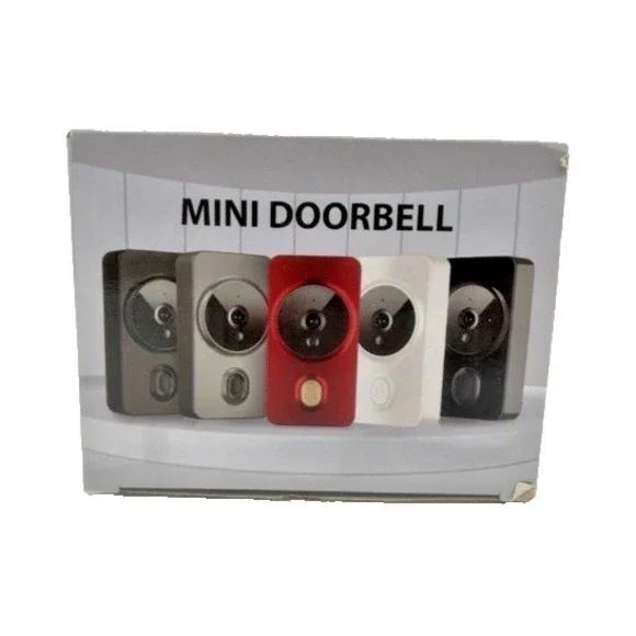 Mini Doorbell Intercom Camera Security Door Ring Smart Phone Wifi Compatible NEW
