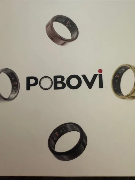 Smart Ring in Black - Discreet Wearable Tech