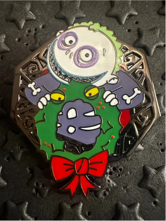 2025 Disney Nightmare Before Christmas Barrel Man-Eating Wreath NBC Pi