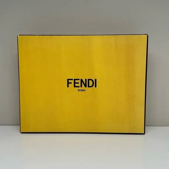 FENDI | Gift Box | Yellow/Black | W9 x H7 x D2 inch