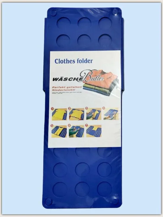 Flip It-Fold It Clothes Folder - Laundry / Wäsche Butler - Shirt Folding Board