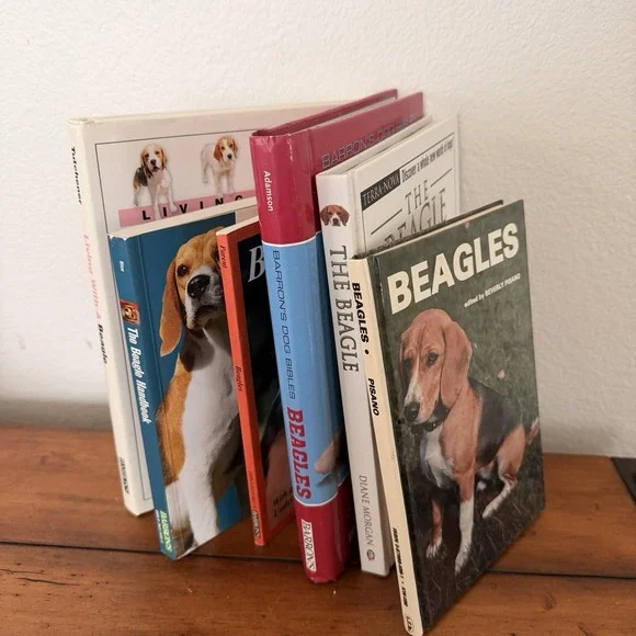 Lot‎ Of 6 Beagle Books Handbook, Basics, Training Video