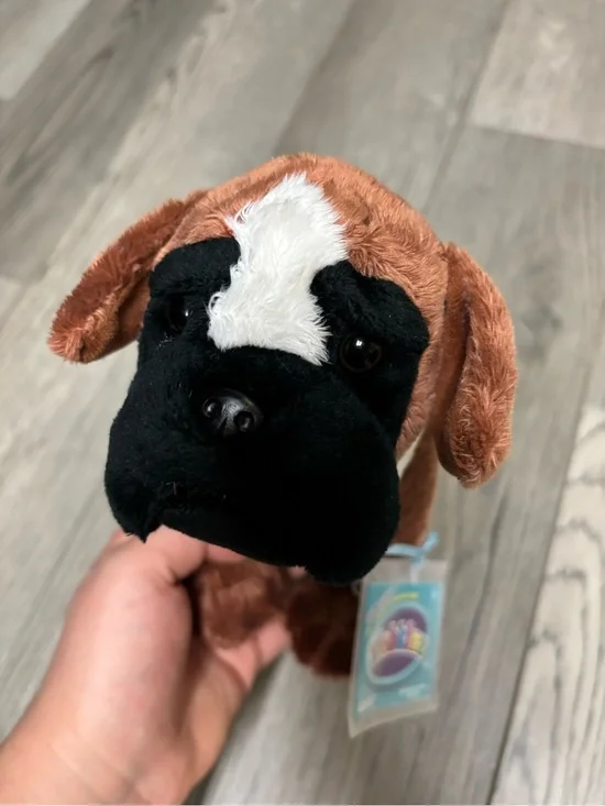 Webkinz boxer new with code