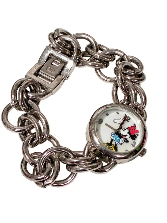 Minnie Mouse Women’s Stainless Steel Bracelet Watch