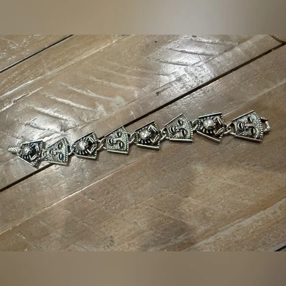 Vintage Sarah Coventry by Durriya Shekari - Talisman of Love Bracelet