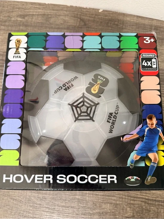 FIFA Hover Soccer - White and Black Kids Toy