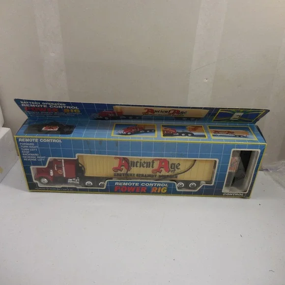 Vintage Ancient Age Bourbon Remote Control Power Rig Semi Truck Toy No. 4732