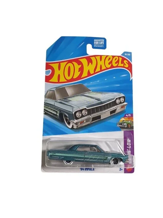 Hot Wheels 64 Impala Layin Low Green Collectible Diecast Model Toy Car Series