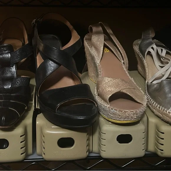Space Saving Shoe Organizers, set of 20