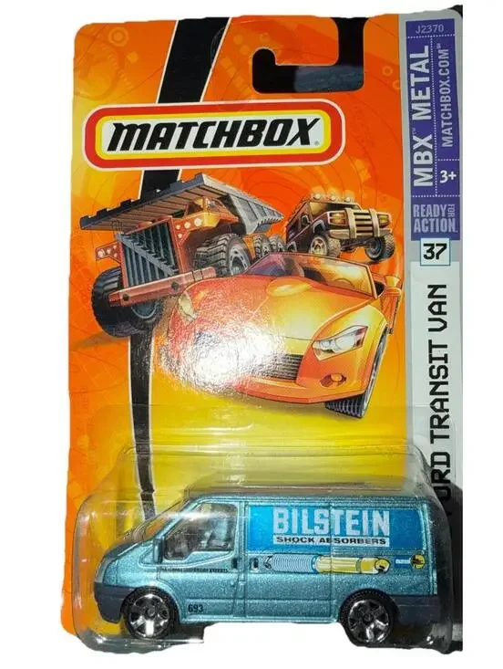MATCHBOX 2006 FORD TRANSIT VAN #37 MBX Metal Bilstein Shock Accessories