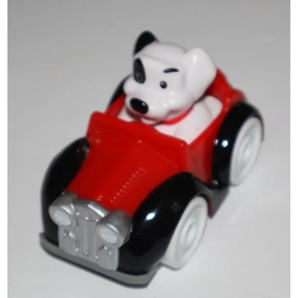 Fisher Price Little People Wheelies 2012 Disney 101 Dalmatians Rolly Cruella Car