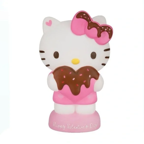 NWT. Hello Kitty Valentine's Day 12” Light Up Blow Mold Figurine