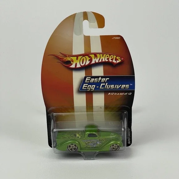Hot Wheels Easter Egg Clusives 12/12 Super Smooth Green Graphics 2005