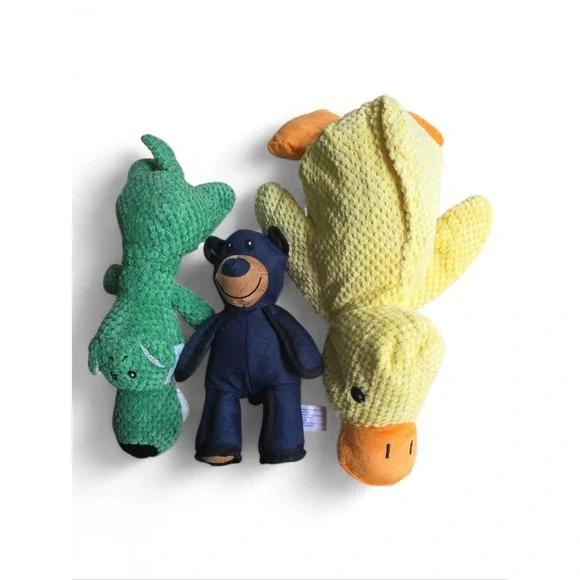 The Calm Pet Ultimate Tough Toy Bundle Set Of 3 Squeeker Calming Tough Dog Toys