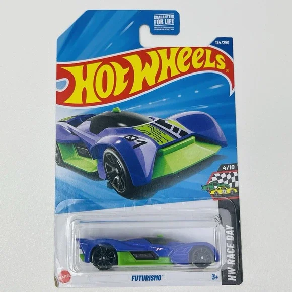 2025 Hot Wheels Main Line Futurismo Blue Green HW Race Day 124/250