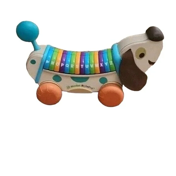 LeapFrog Wooden Alphabet Pupppy Dog Working Lights and Sounds‎