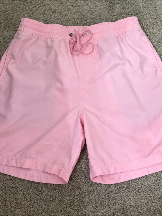 Hurley Men's Light Pink Swim Board Shorts