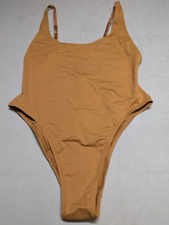 NWT Skims Signature Swim Scoop Neck One Piece - Size XLarge