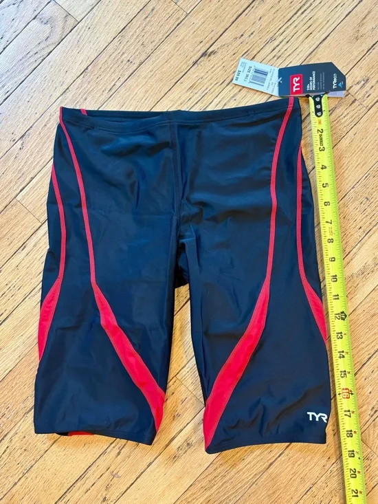 TYR Black and Red Competitive Jammer