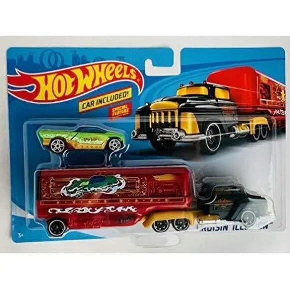Hot Wheels  Cruisin' Illusion Detachable Trailer