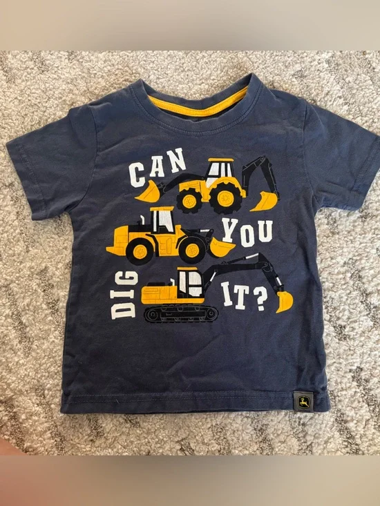 John Deere tshirt 2T