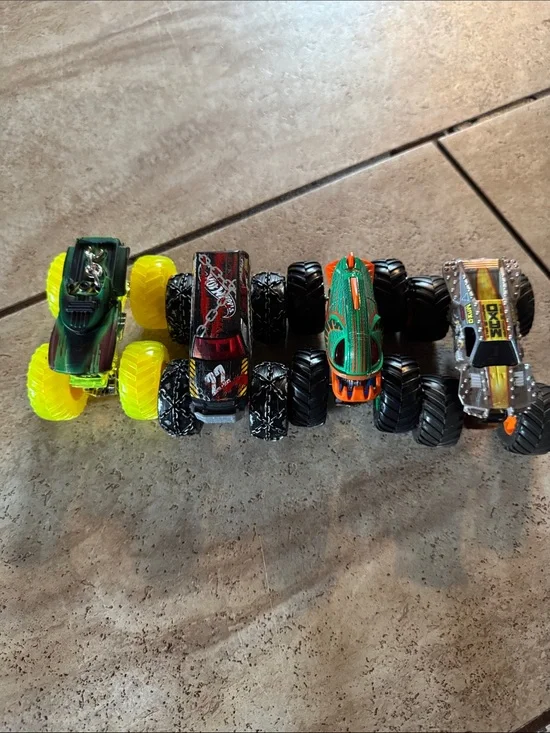 Set of 4 Monster Trucks