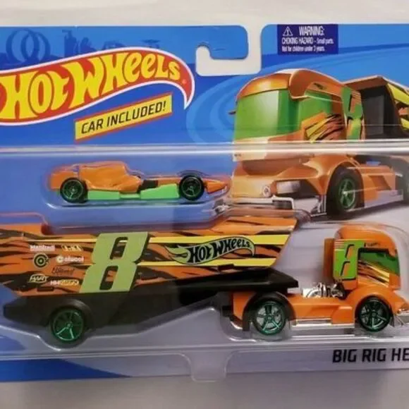 Hot Wheels Big Rig Heat Truck Car Included
