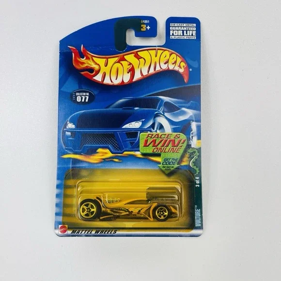 2002 Hot Wheels Collector 77 Vulture Hot Rod Sports Car