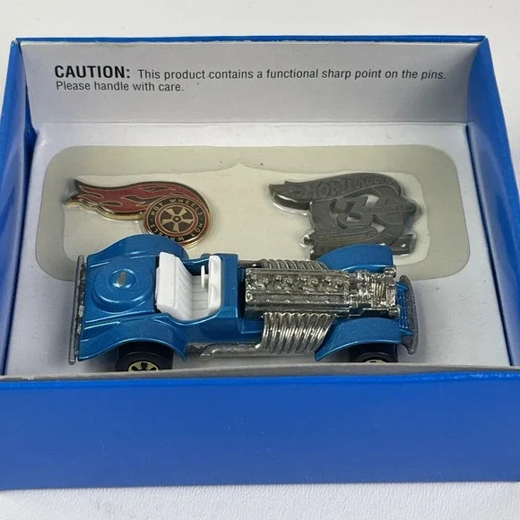 KB Toys Hot Wheels 30th Anniversary Special Edition Hot Rod Series 1 Blue