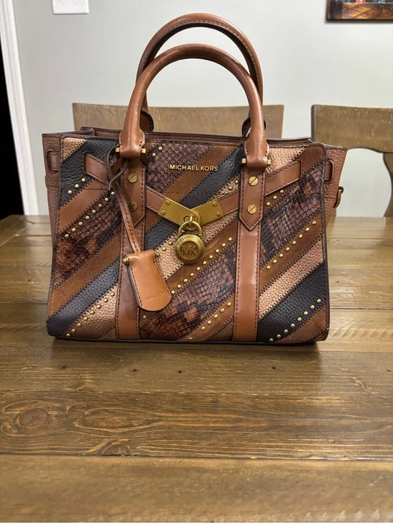 Michael Kors Hamilton Nouveau Satchel