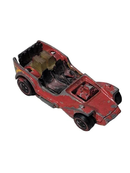 Vintage Hot Wheels Redline 1969 DEEP Red Enamel Ice-T