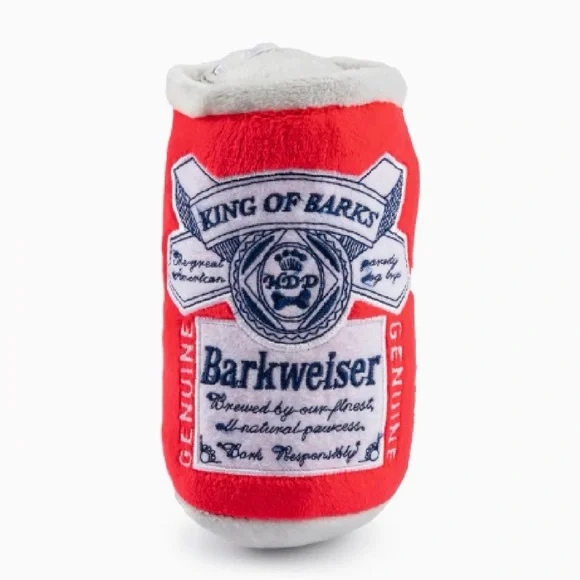 Barkweiser Can Squeaker Dog Toy NWT