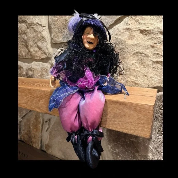 Halloween Witch Shelf Sitter Large 20