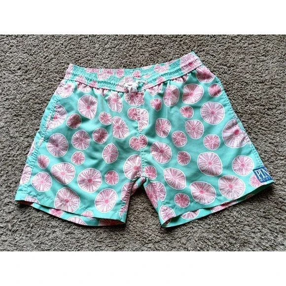 Pink House Mustique Men’s Mesh Lined Swim Trunks Size XL Beach Preppy Vacation