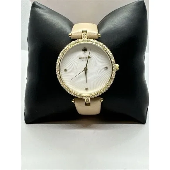 Kate Spade New York Eldridge KSW1013 Women's Leather Analog Dial Watch JNA153