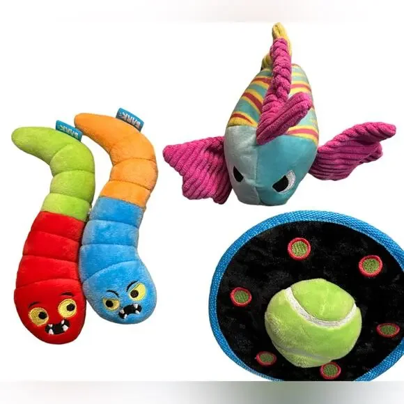 Bark Box Bundle of Toys for Medium Sized Pet