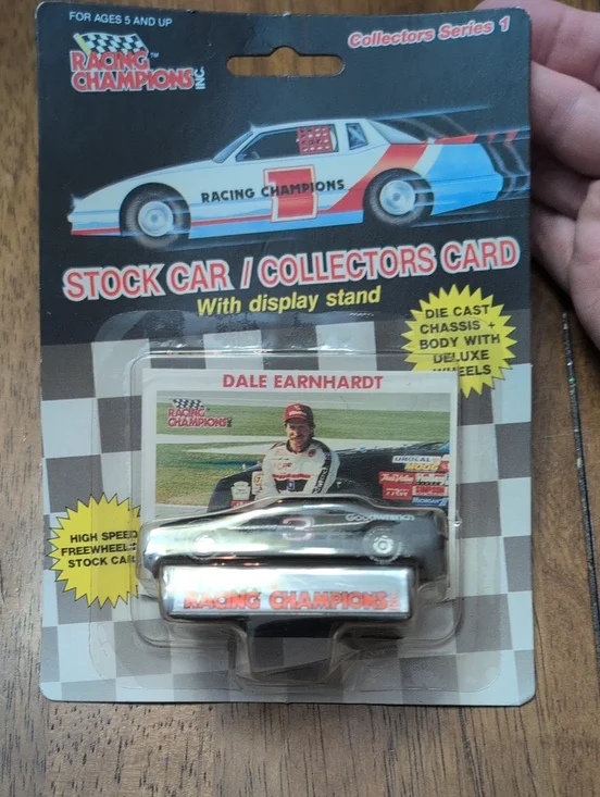 Dale Earnhardt Die Cast Collectors Card And Car