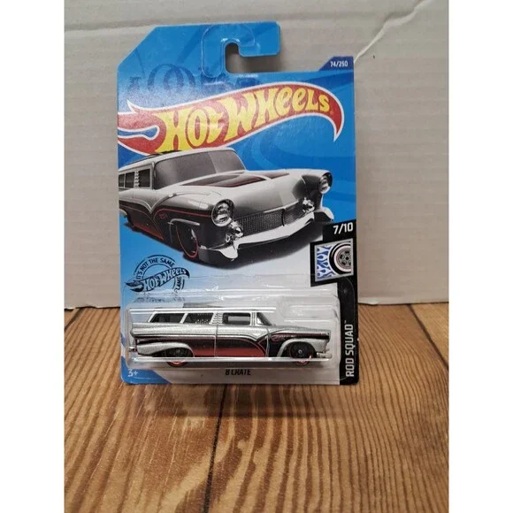 HOT WHEELS 2020 ROD SQUAD 8 CRATE 7/10 Silver