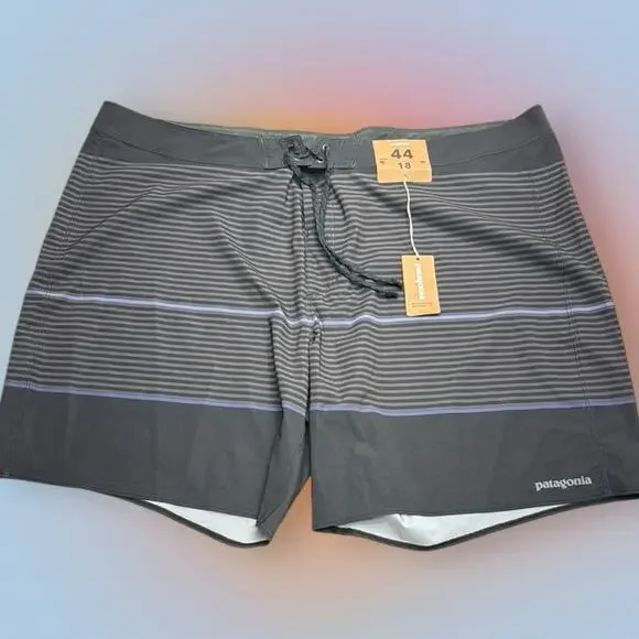 PATAGONIA Men’s 44 Gray HYDROPEAK BOARD SHORTS
