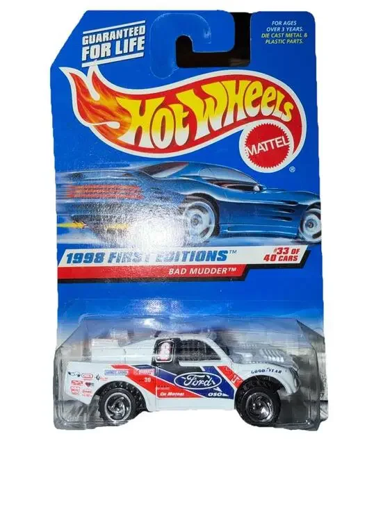 Hot Wheels Bad Mudder 1998  First Editions  Ford Pickup Truck