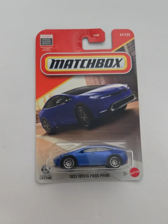 Matchbox 2023 Toyota Prius Prime Toy Car - Blue