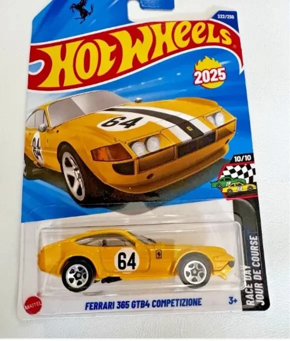 Hot Wheels Ferrari 365 GTB4 Competizione Race Day 10/10 222/250 New Sealed