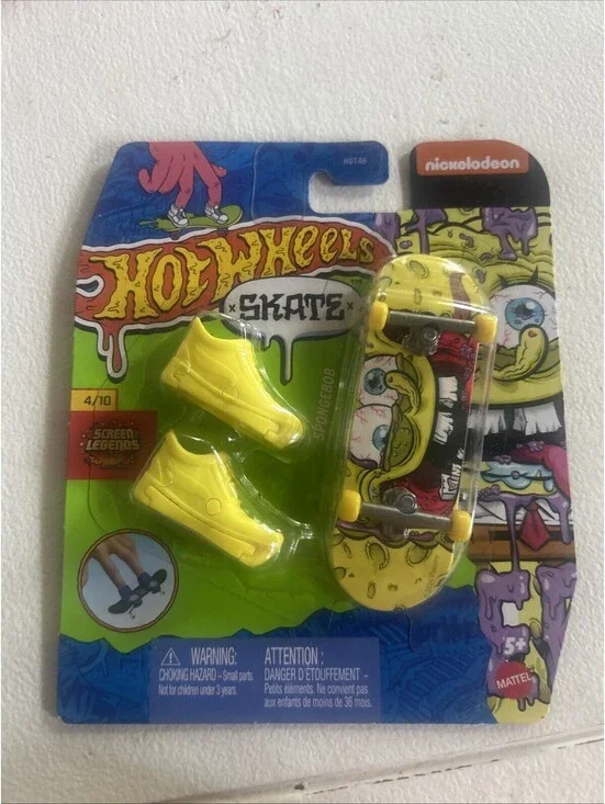 Hot Wheels Skate Screen Legends Nickelodeon SpongeBob SquarePants 5/8