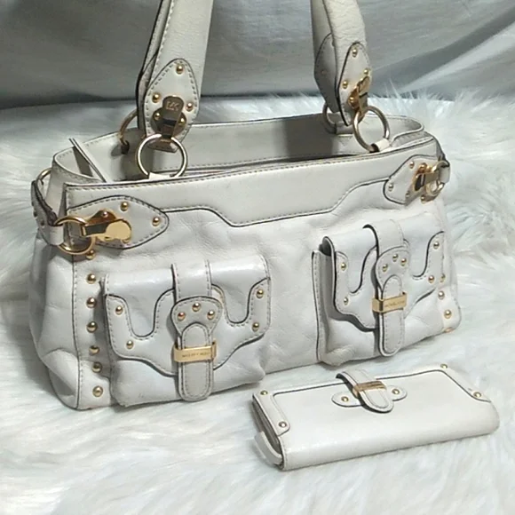 SALE! Michael Kors Shoulder Bag & Matching  Studded Vintage Wallet Set