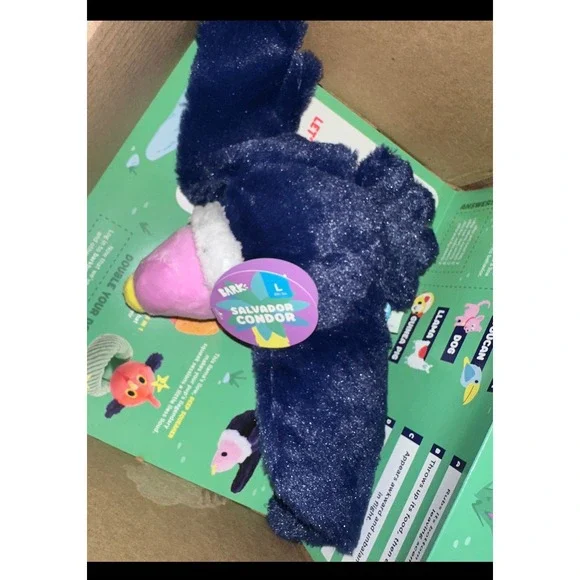 BarkBox bark box Salvador Condor Large Dog Toy Plush Squeaker Andes‎ Animals