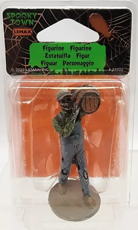 2022 Lemax Undead Brewery Worker - Halloween Spooky Town Figurine 32222