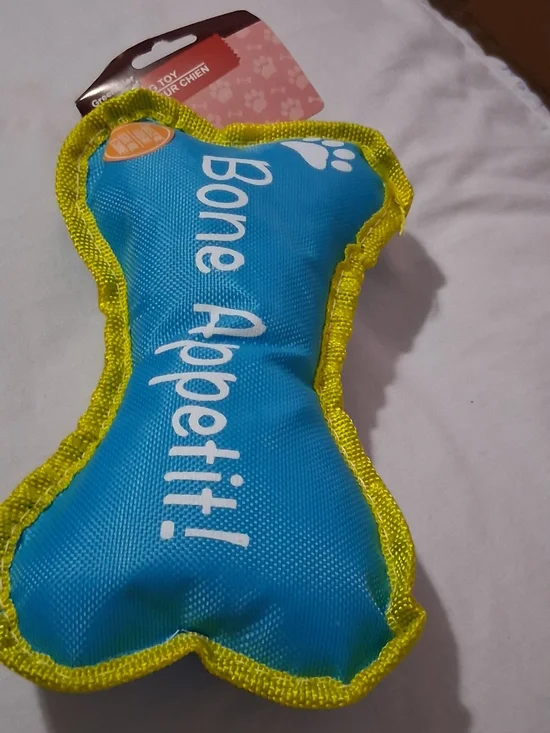 Blue & Yellow Kids One-Piece Bone Toy