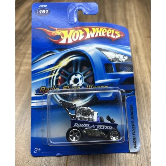 HOT WHEELS 2006 Radio Flyer Wagon Blue Main Line‎ #151