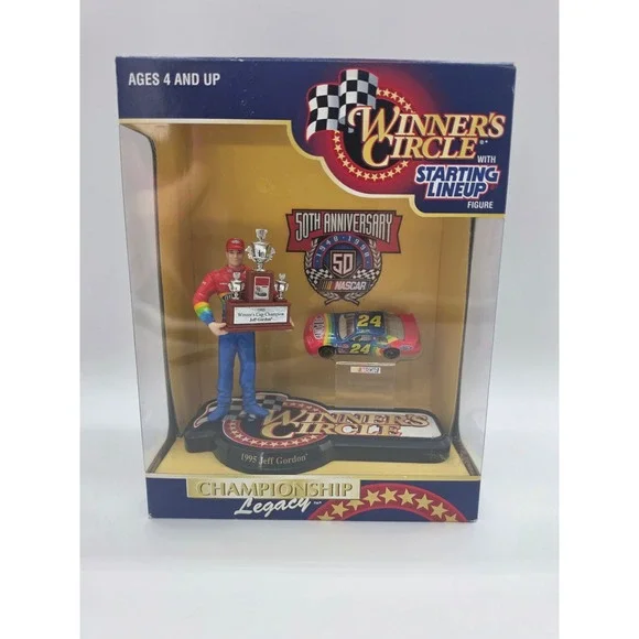 Winner's Circle Jeff Gordon 1995 Championship Legacy 50th Anniversary NASCAR Set