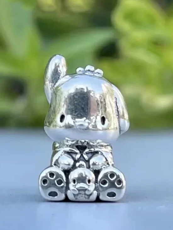 Pochacco Charm  Bead S925 Silver Charm Fit Pandora Bracelet